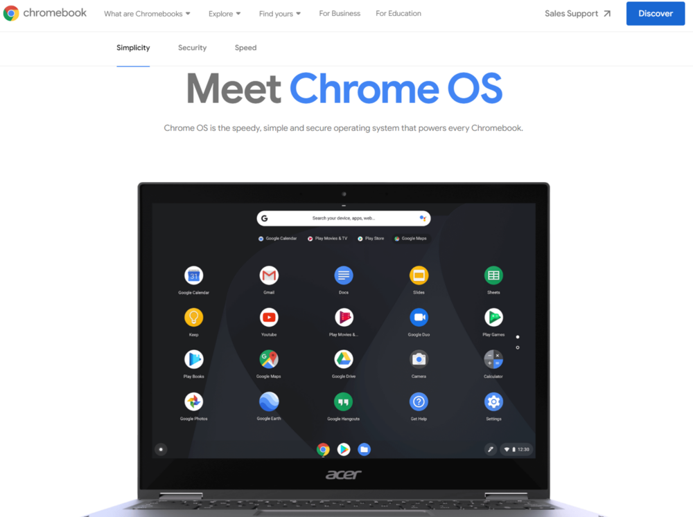 谷歌 Chrome OS 正式更名為 ChromeOS 品牌，去掉了谷歌二字！-軟盟